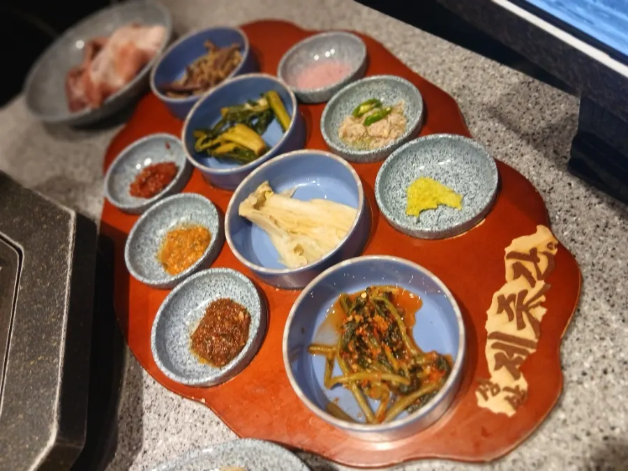 애월 한근 2~3인 세트 생고기 한 접시