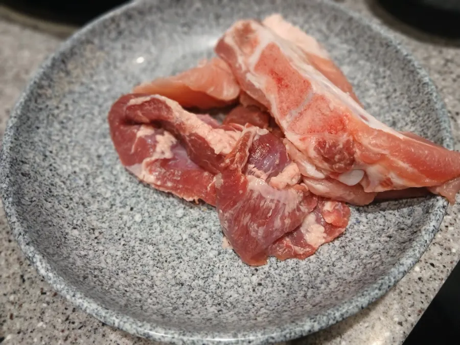 돗갈매기살 구이 장면
