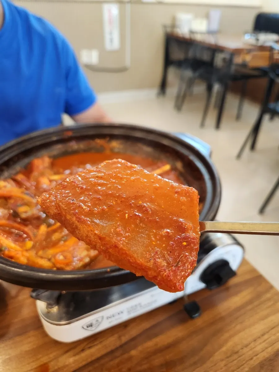 꾸덕한 국물의 갈치조림