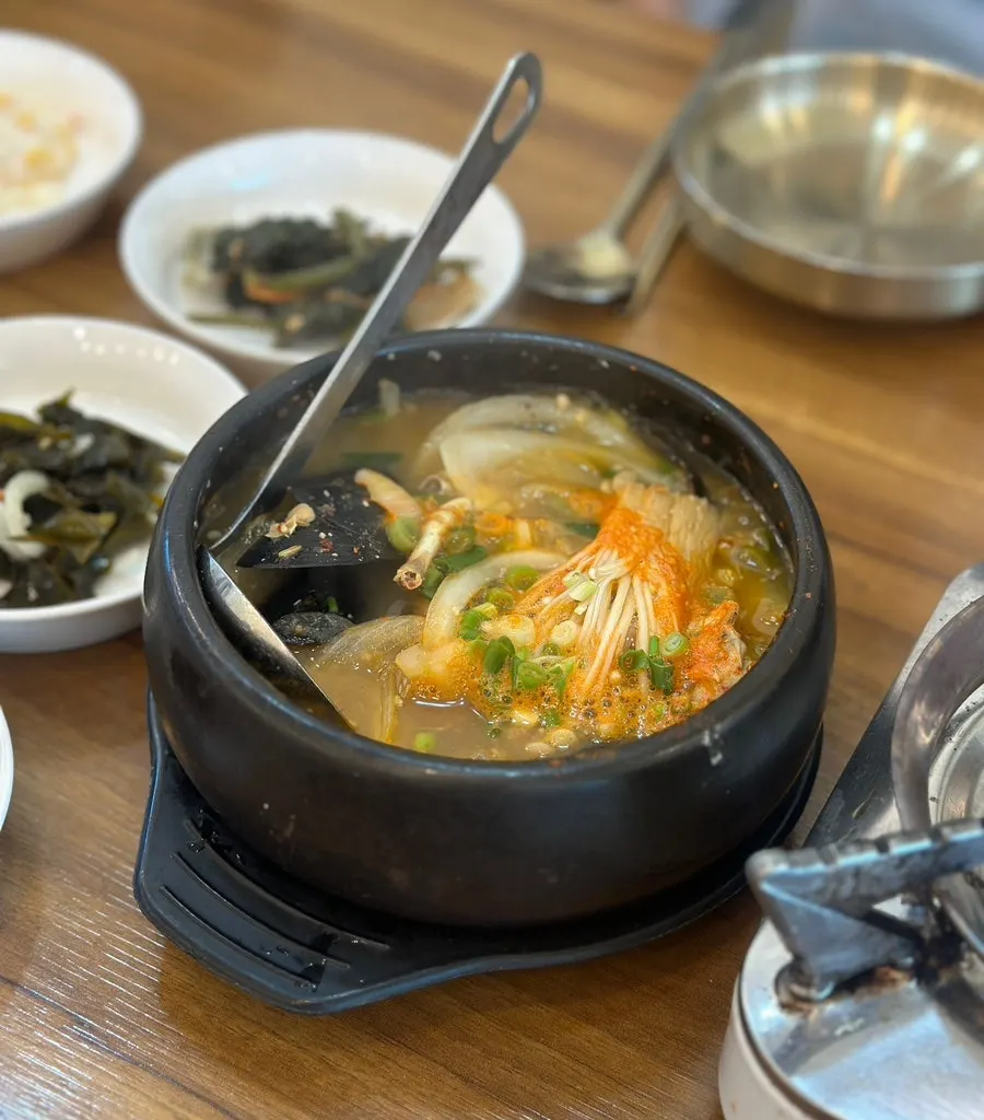 Seafood stew from the A set