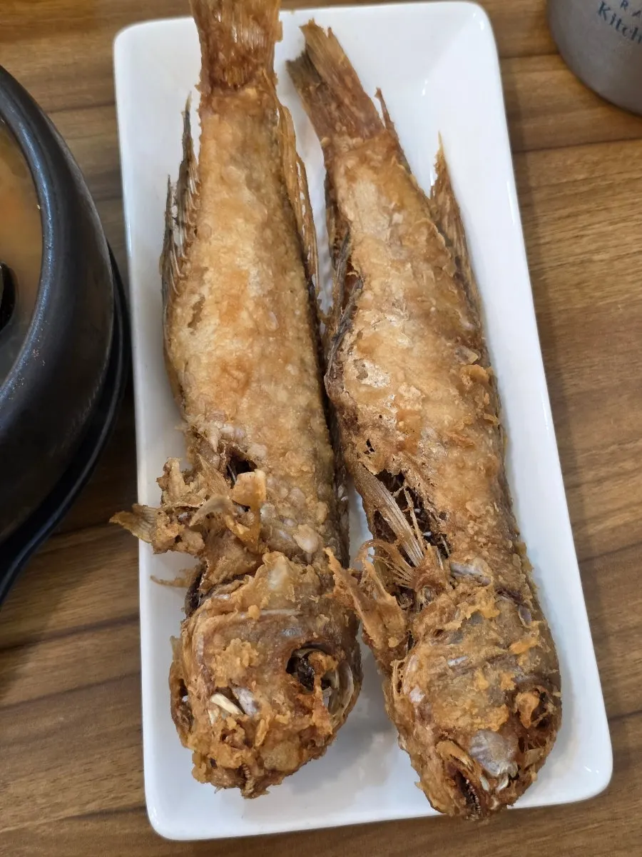 바삭하게 나온 옥돔구이