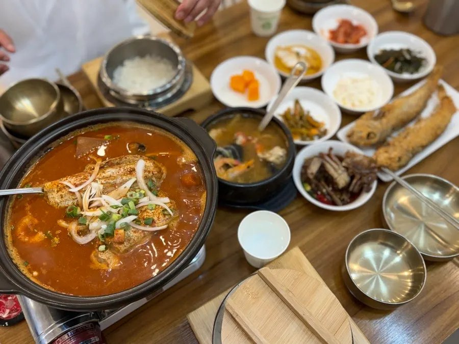 Braised hairtail meal at Jejurowoon Cheonghaewon