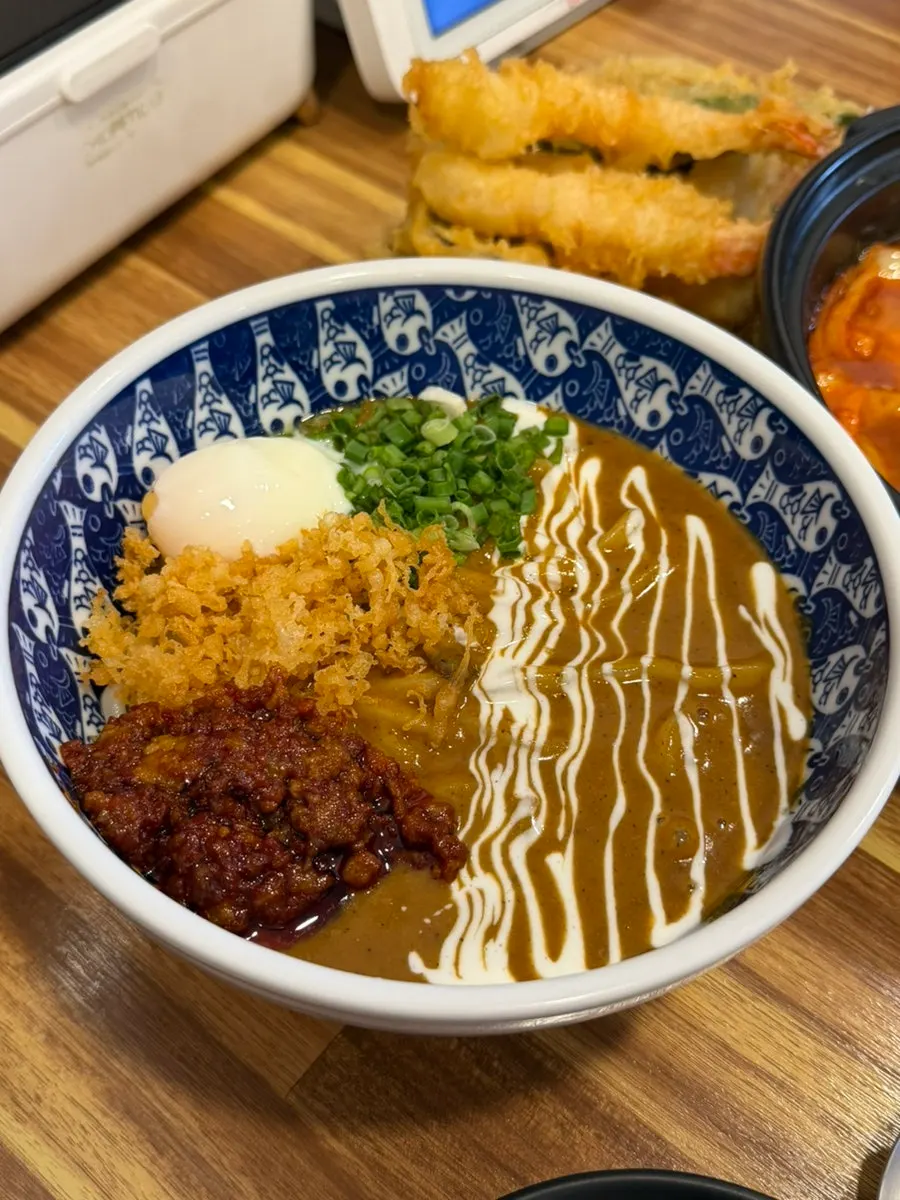 정식의 미니 우동을 바꾼 냉우동