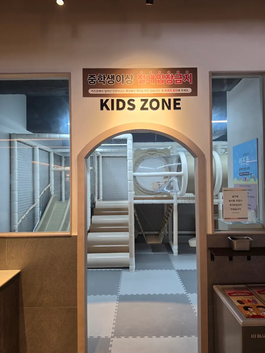 Kids' zone information for children