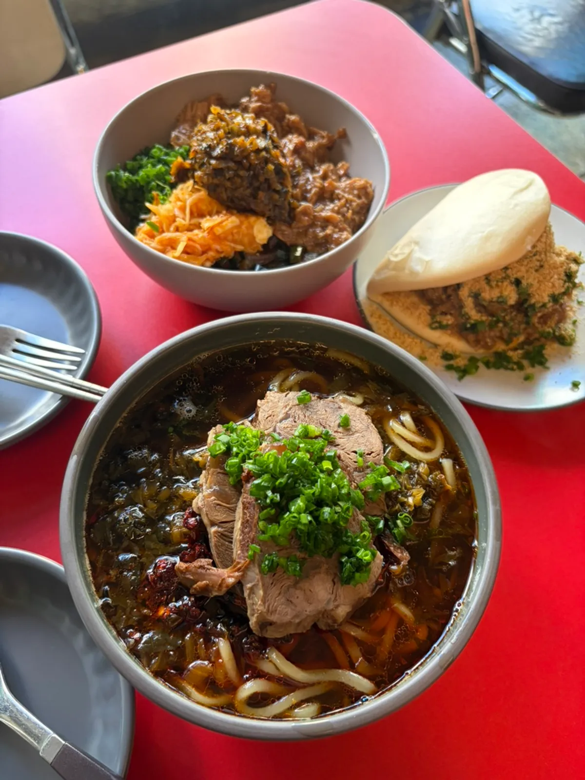 Bao Seoul Seongsu signature menu spread