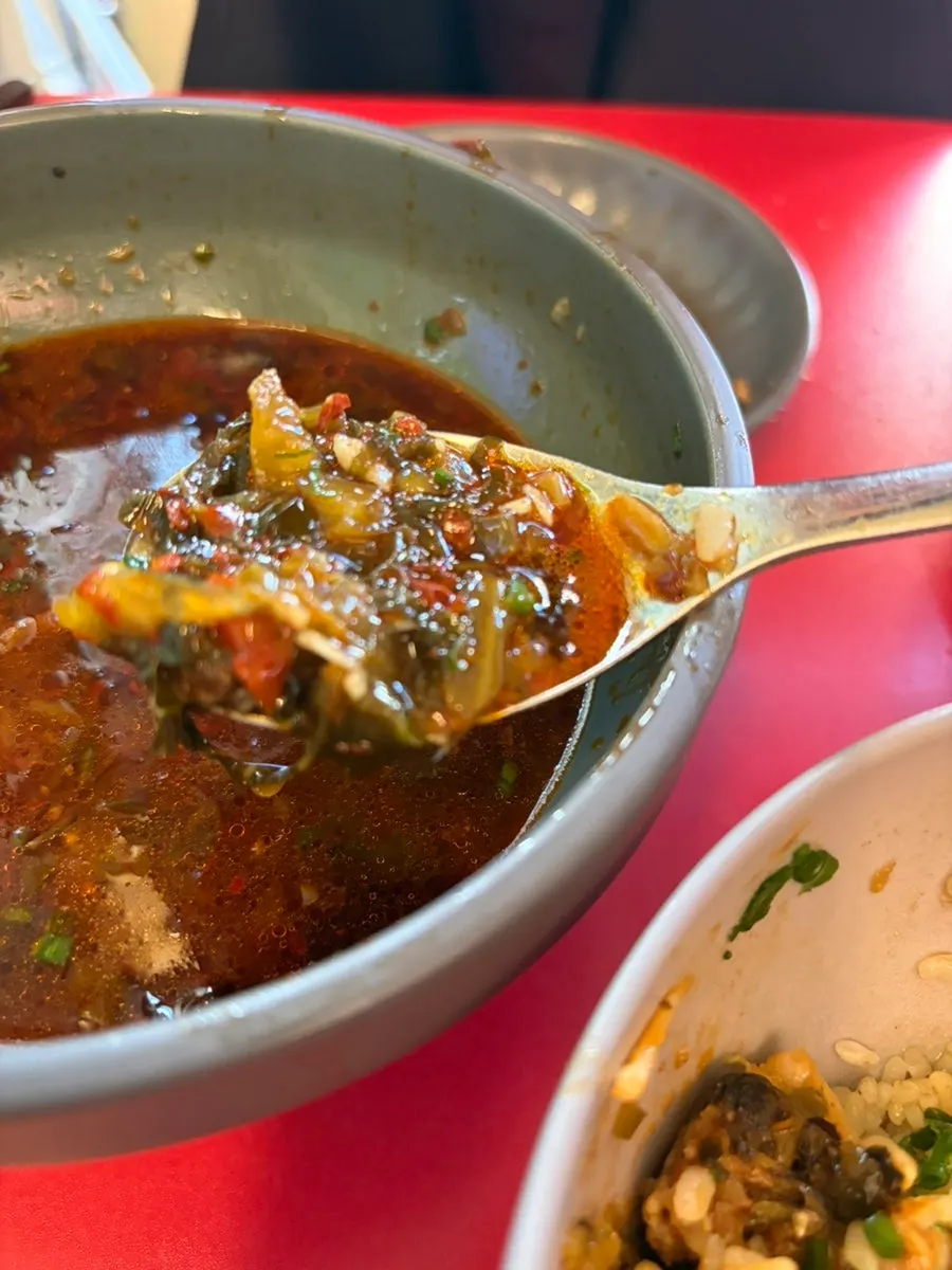 Plump noodles lifted from the Taiwanese beef noodle soup