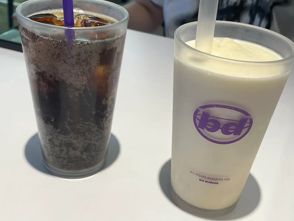 bd버거 성수 밀크쉐이크 관련 사진