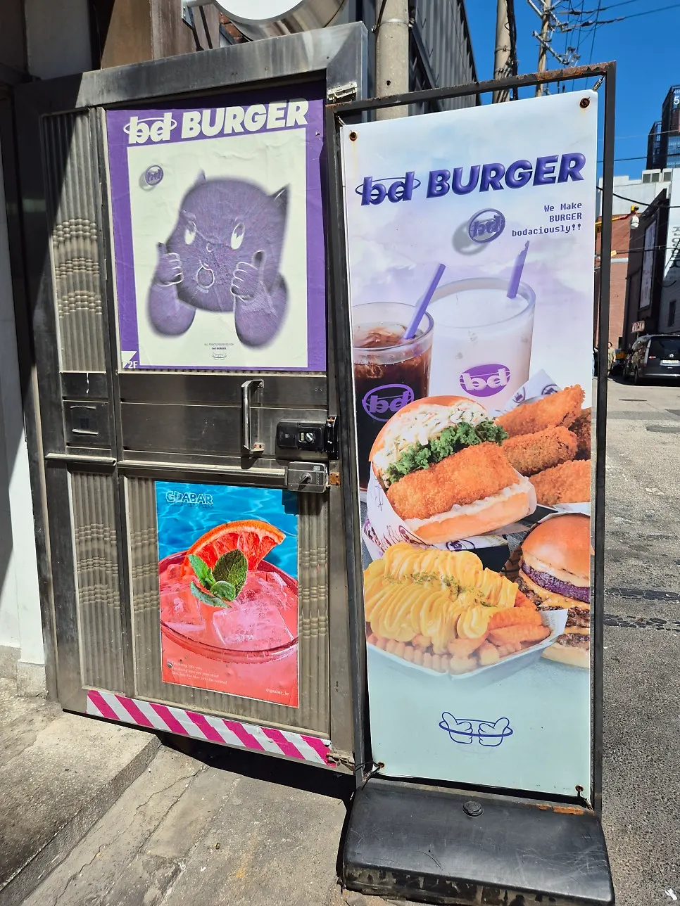 Burger photo for a Seongsu-dong date course