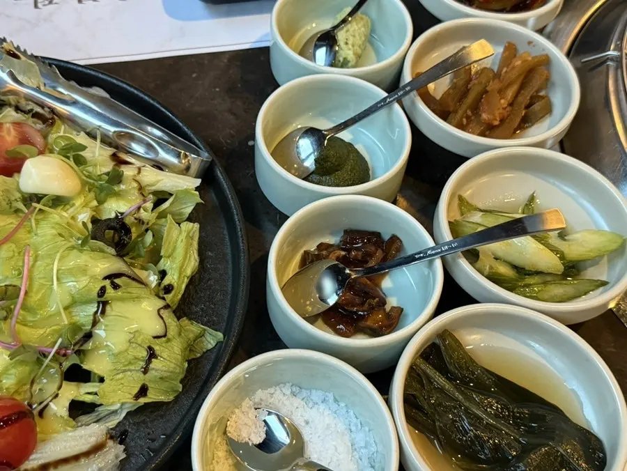 きちんと並べられた基本のおかず