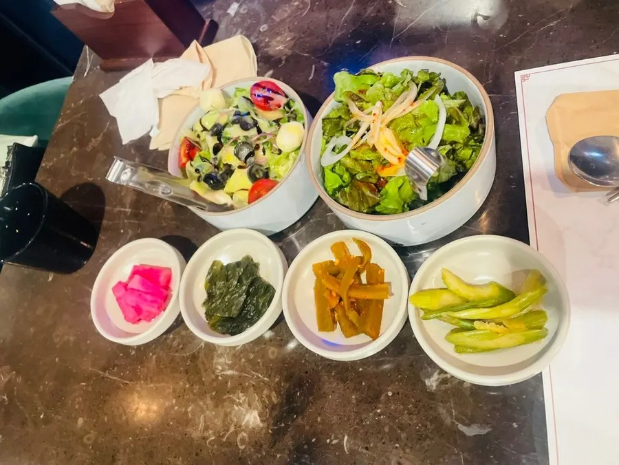 Marblejeong basic side dishes
