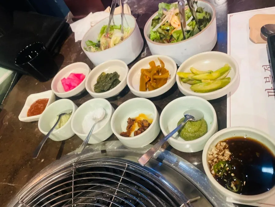 A variety of meat dipping sauces