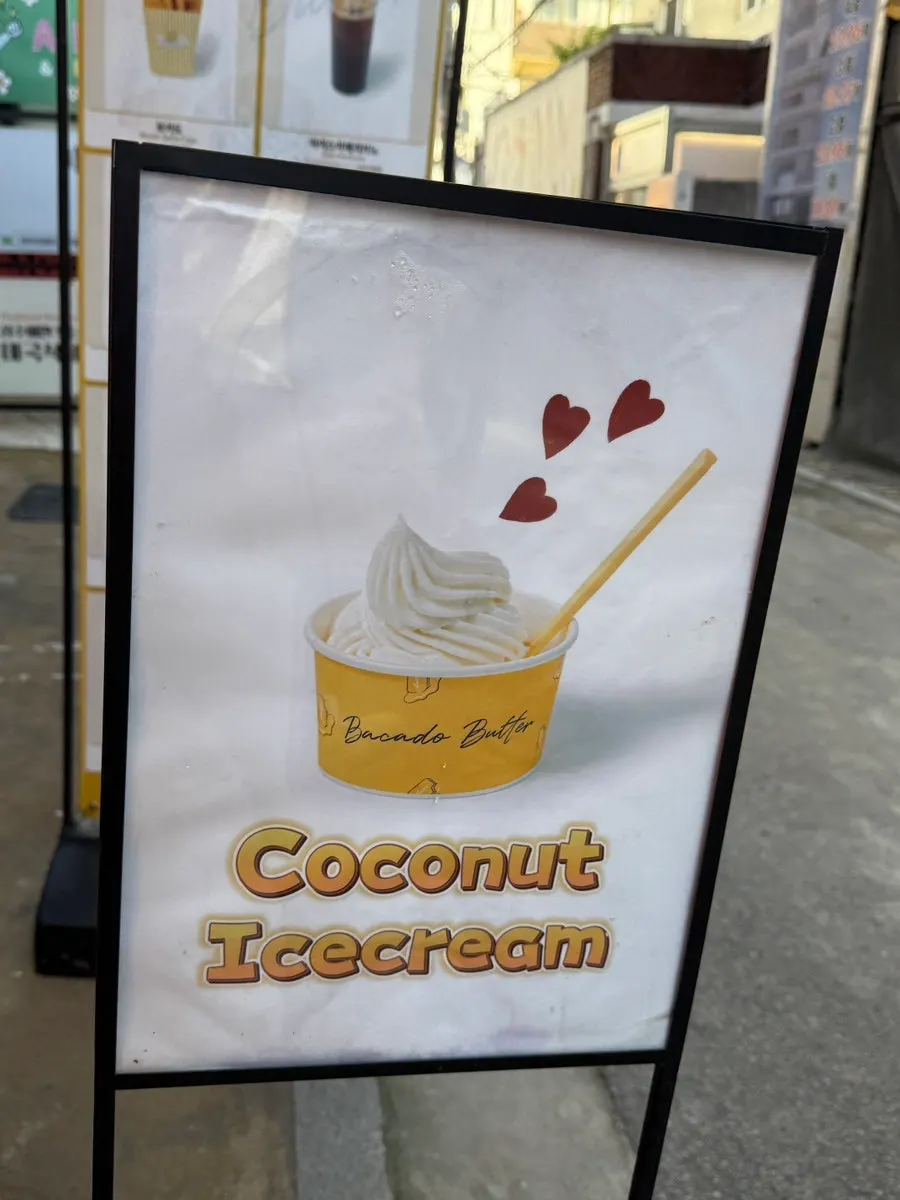 Freshly made Bocado dessert