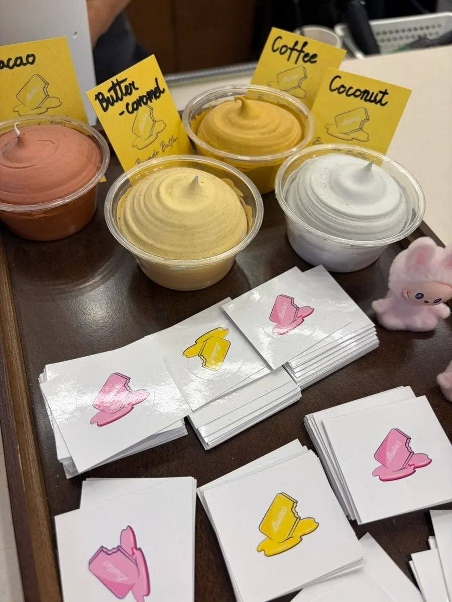 Yakgwa, a traditional Korean dessert, sold at Bocado Butter