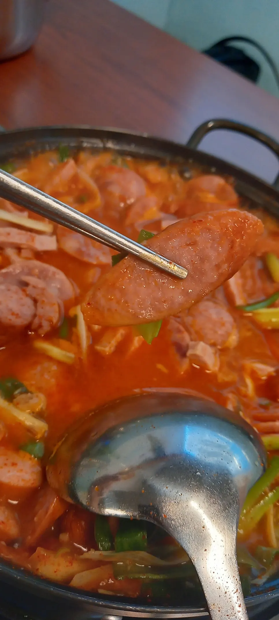 Self-serve side dishes for budae jjigae