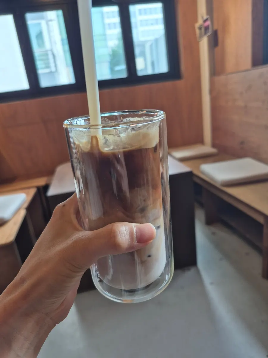 Tiramisu affogato with ice cream