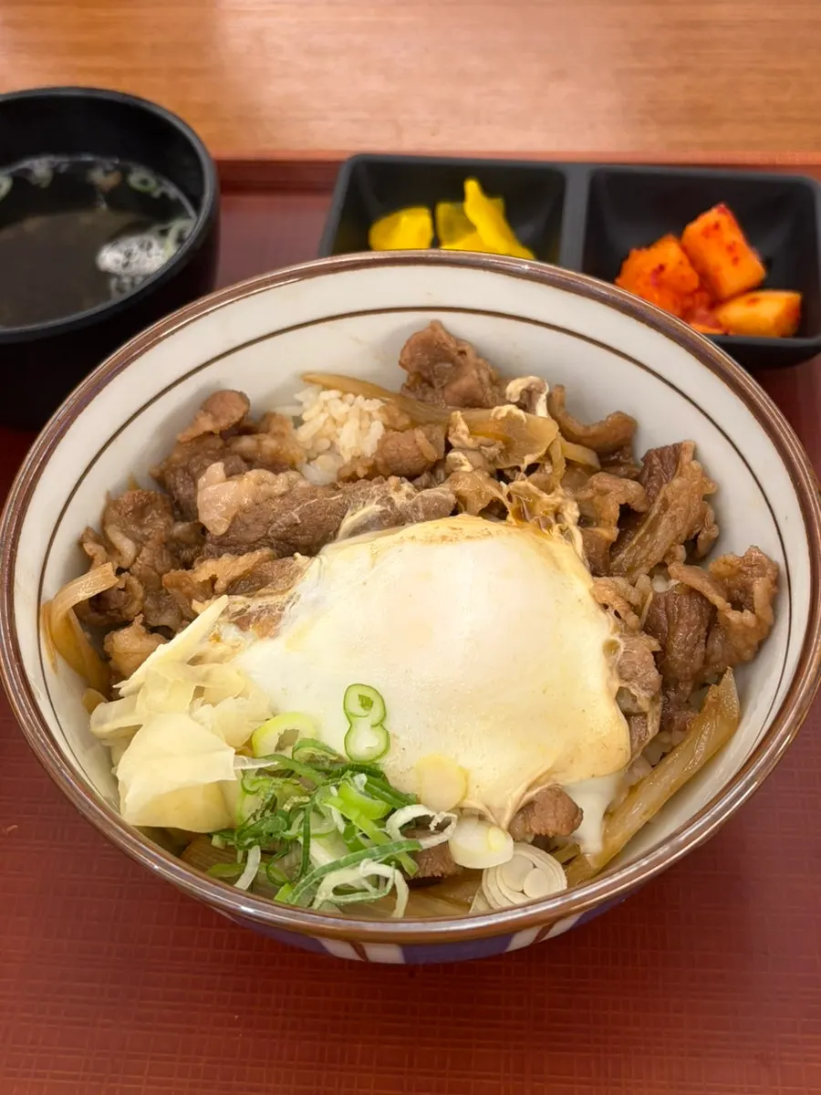 A bowl of gyudon at Kosi Seongsu Branch