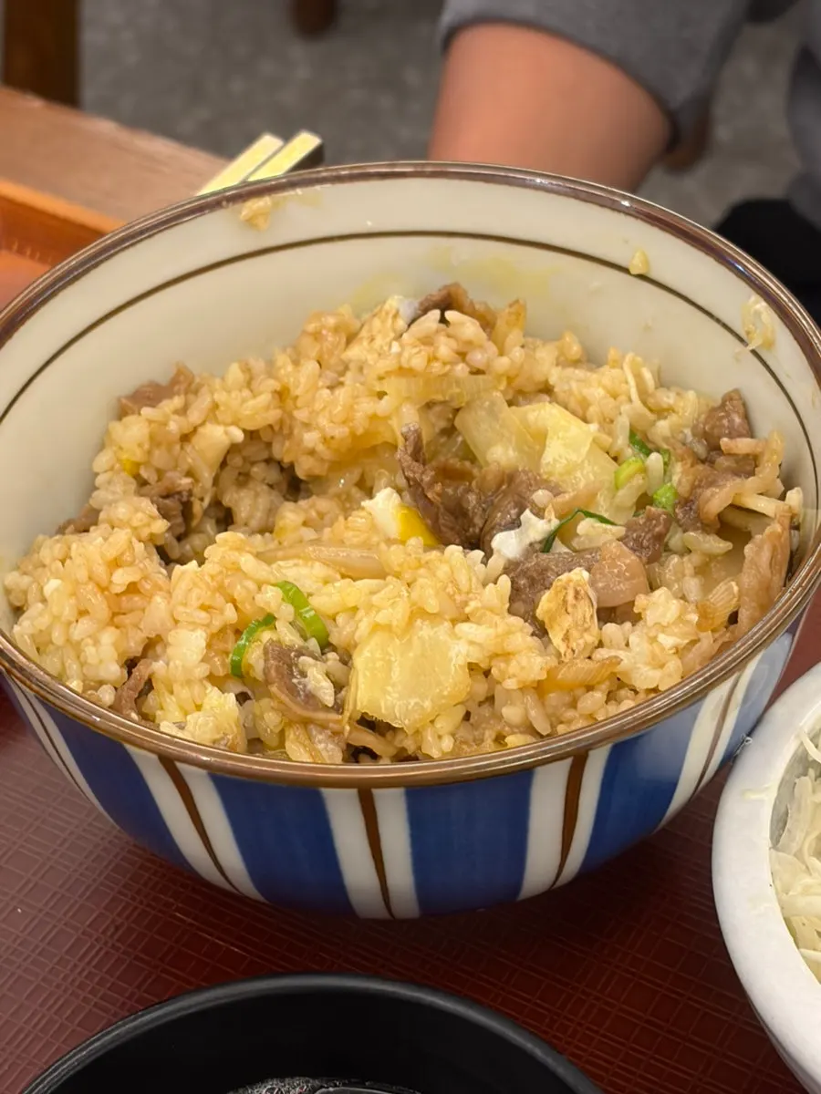 Spicy gyudon ordered at Kosi Seongsu Branch