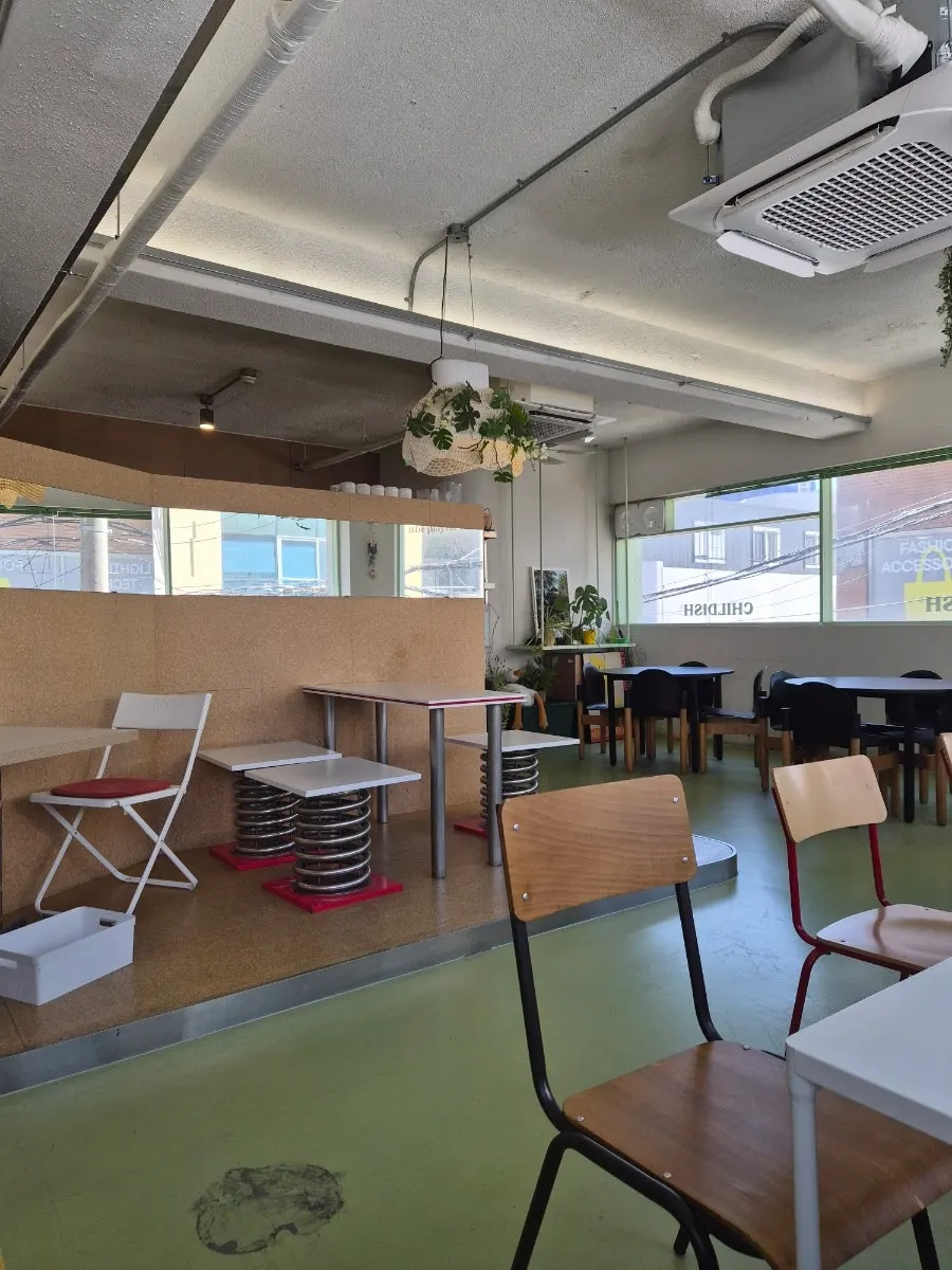 Interior space of Childish café