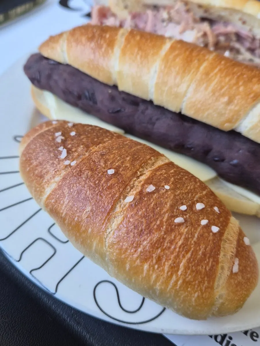 Jambon-beurre salted bread sandwich