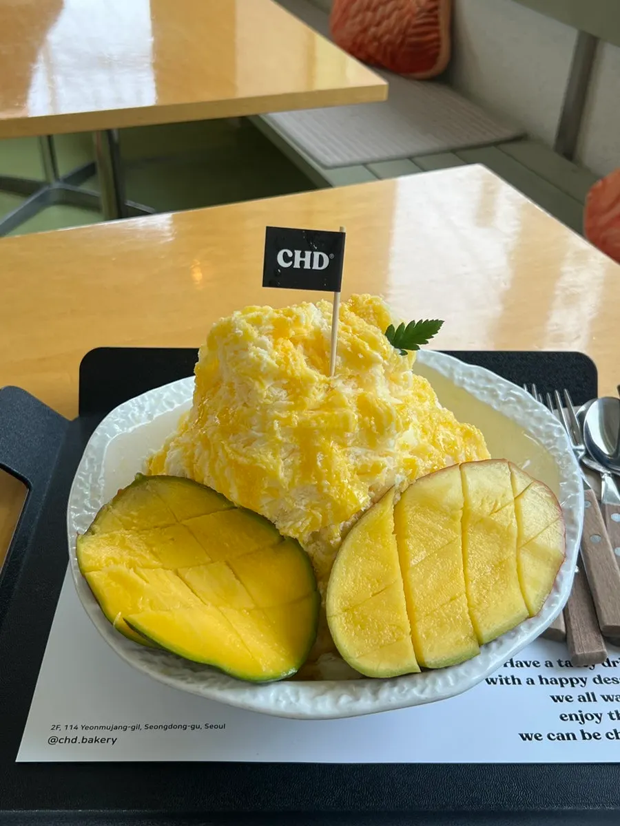 차일디쉬 대만식 망고빙수