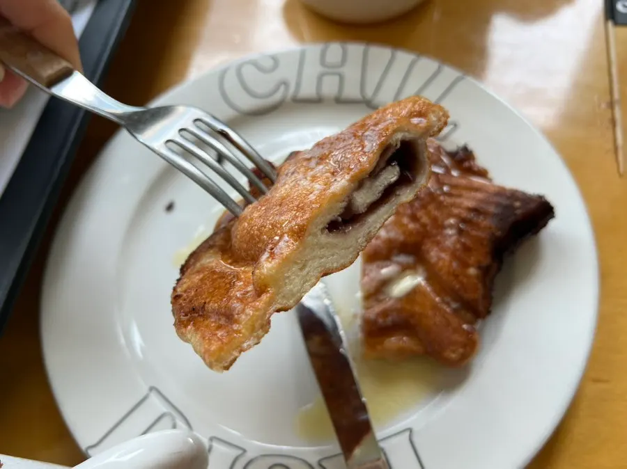 Childish's salted taiyaki topped with butter