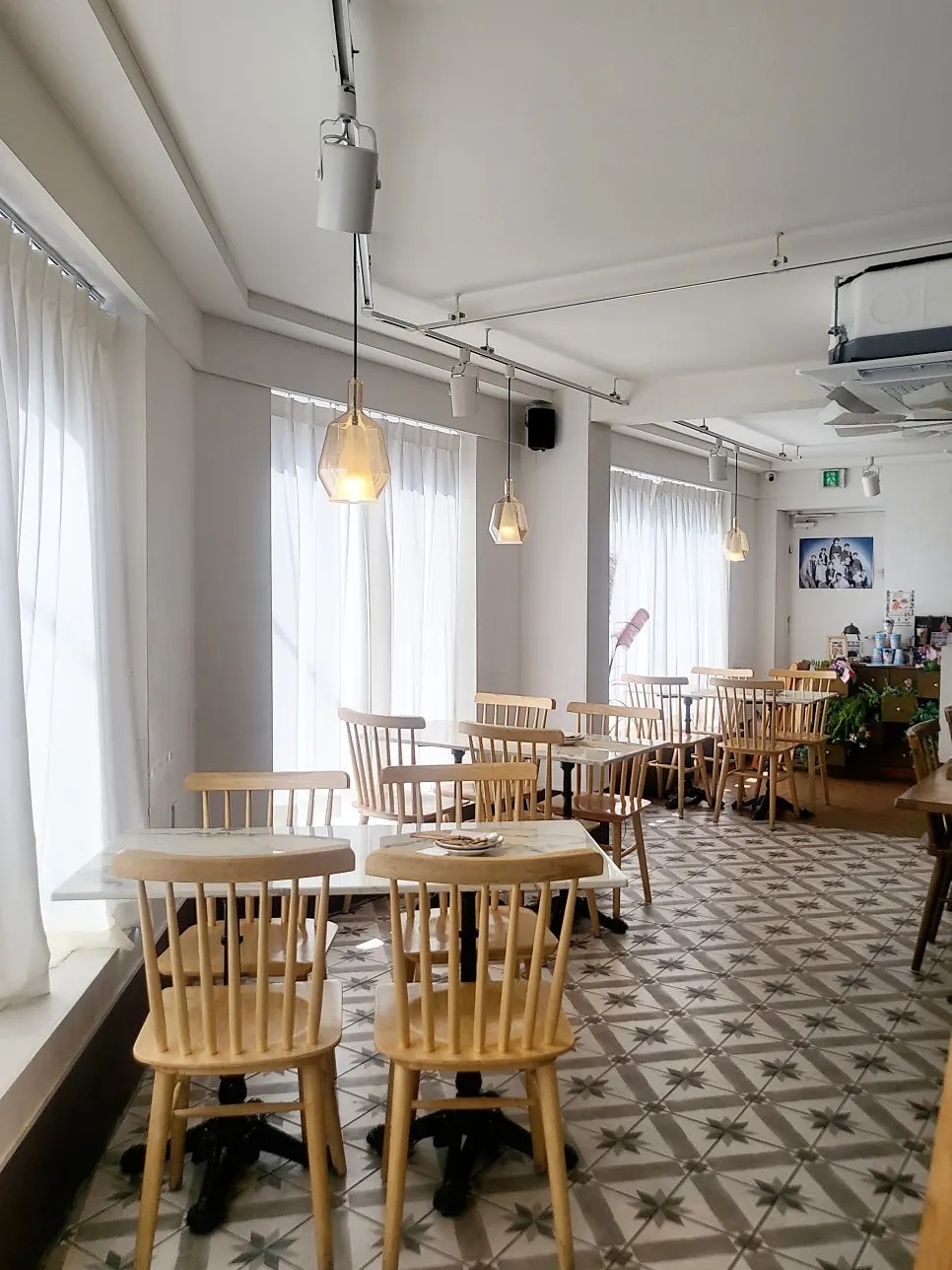 Loft-concept interior passage at Seongsu Darak