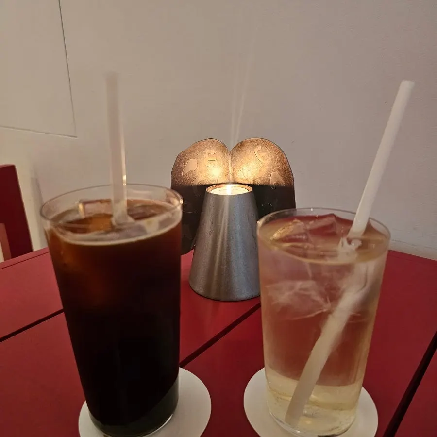 Neatly arranged tableware and cups at T Coffee