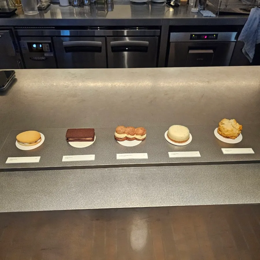 Two ordered drinks on the table