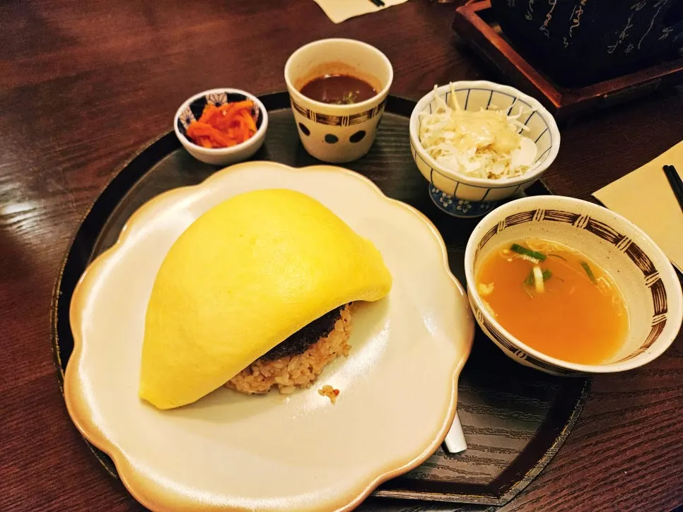 규엔당 성수본점 규카츠 세트 구성