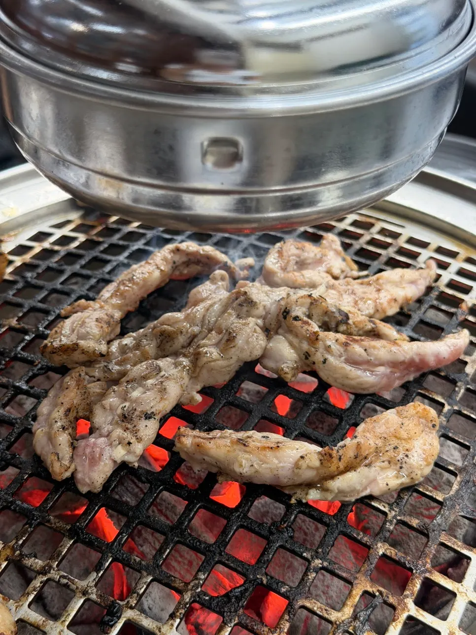 Grilled eel served with teriyaki sauce and julienned ginger