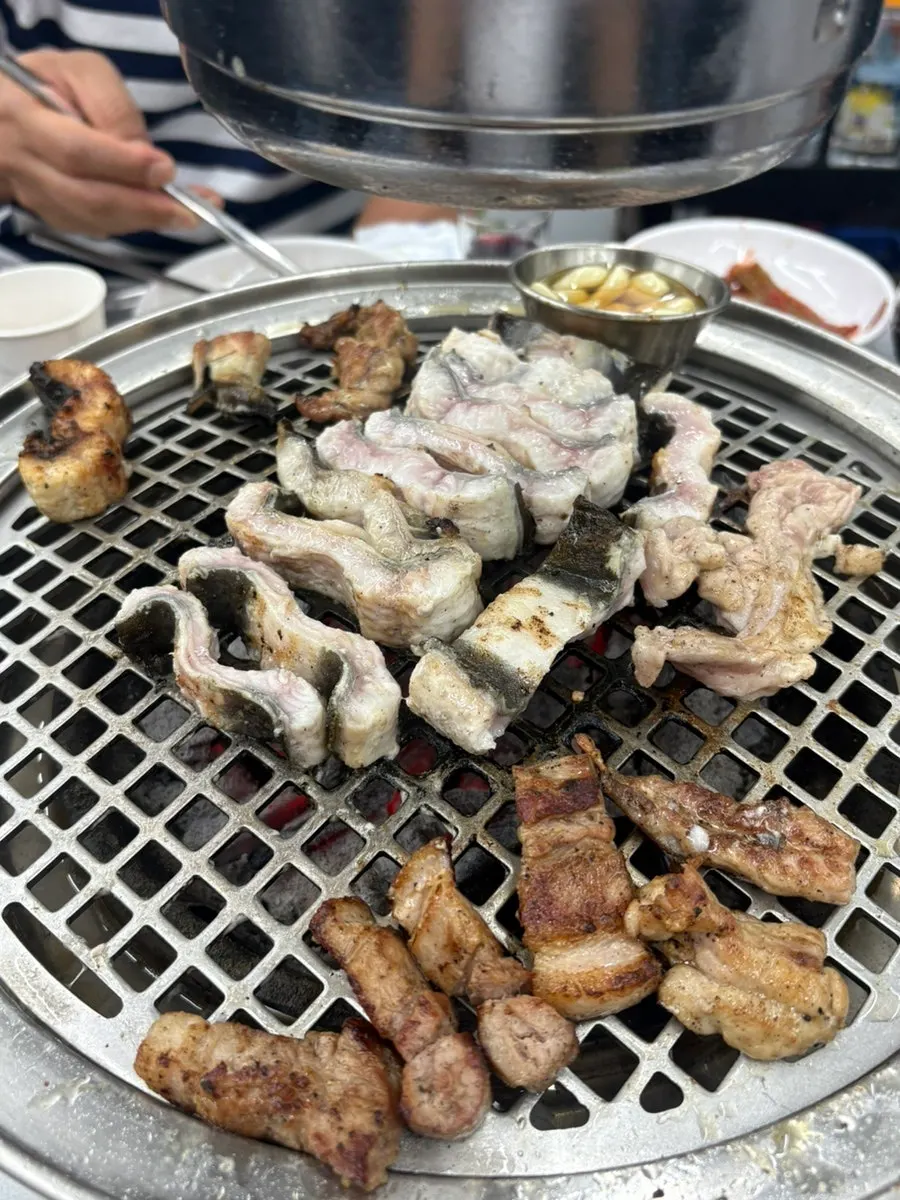 Menu at Songnim Bok Jangeo Seongsu Branch