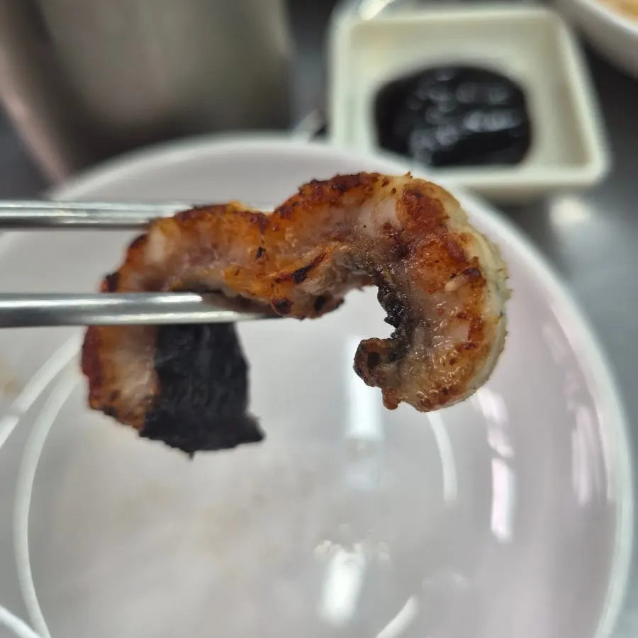 Plump eel grilled to a golden brown