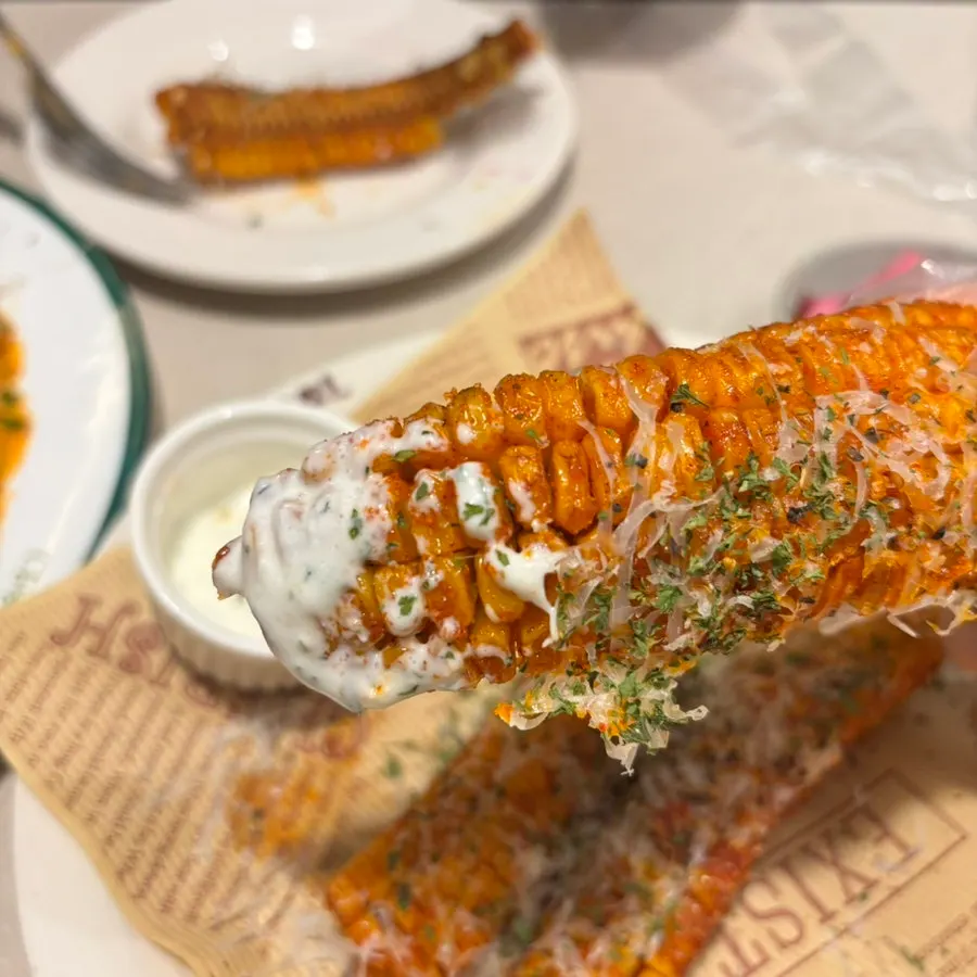 Whole-corn crunchy fried corn