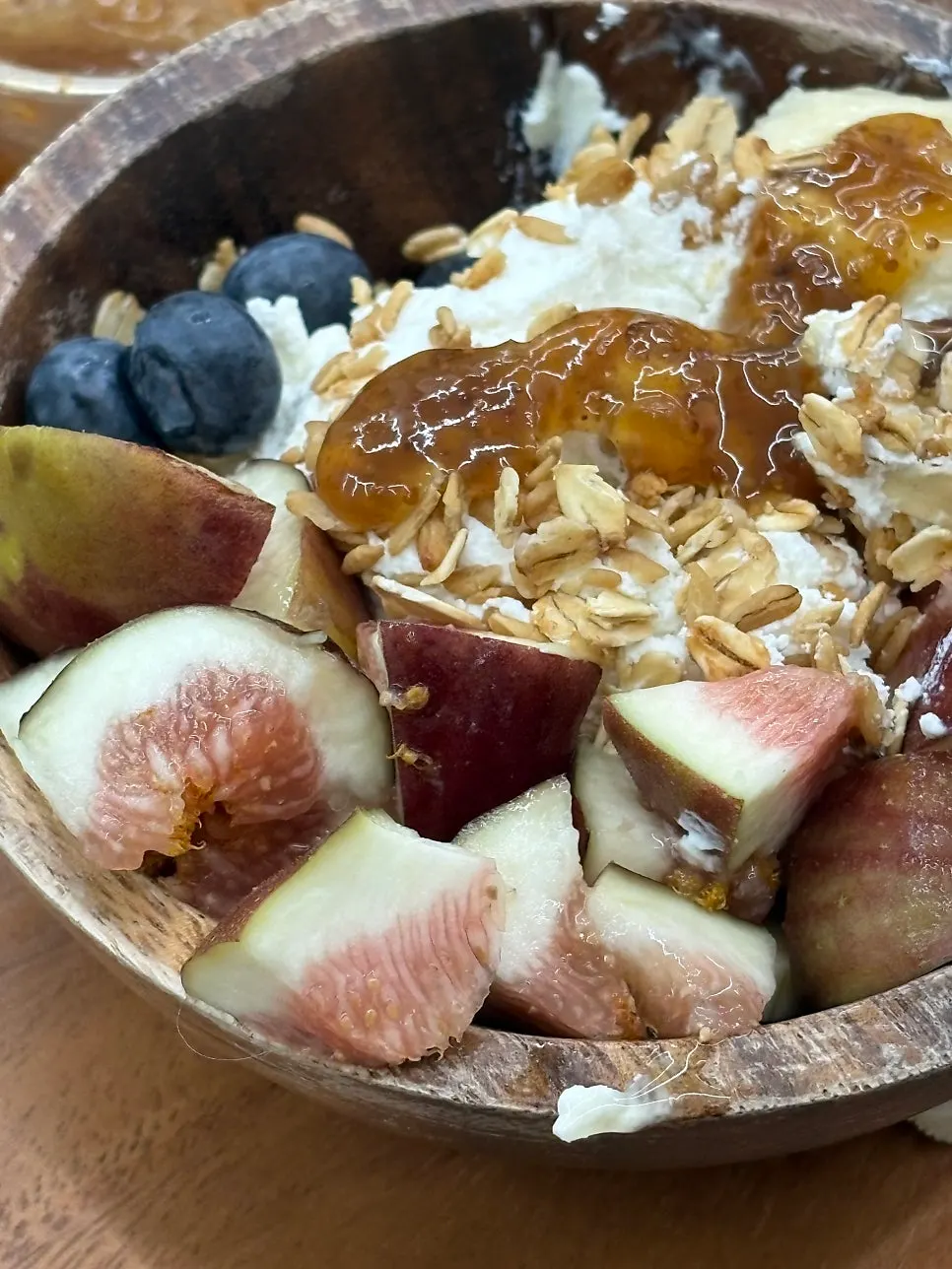 Beh Greek yogurt drizzled with honey