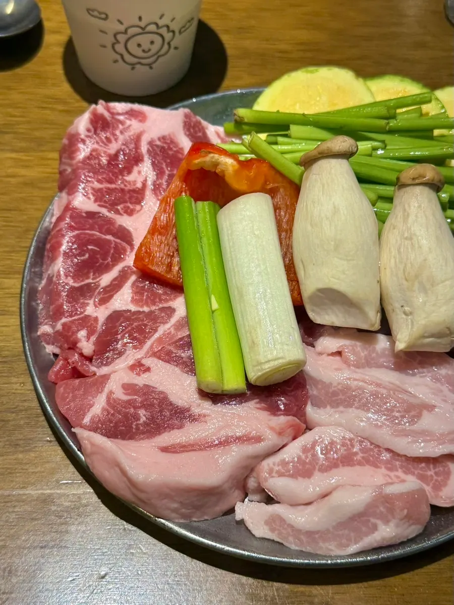 특수부위 한판 구성
