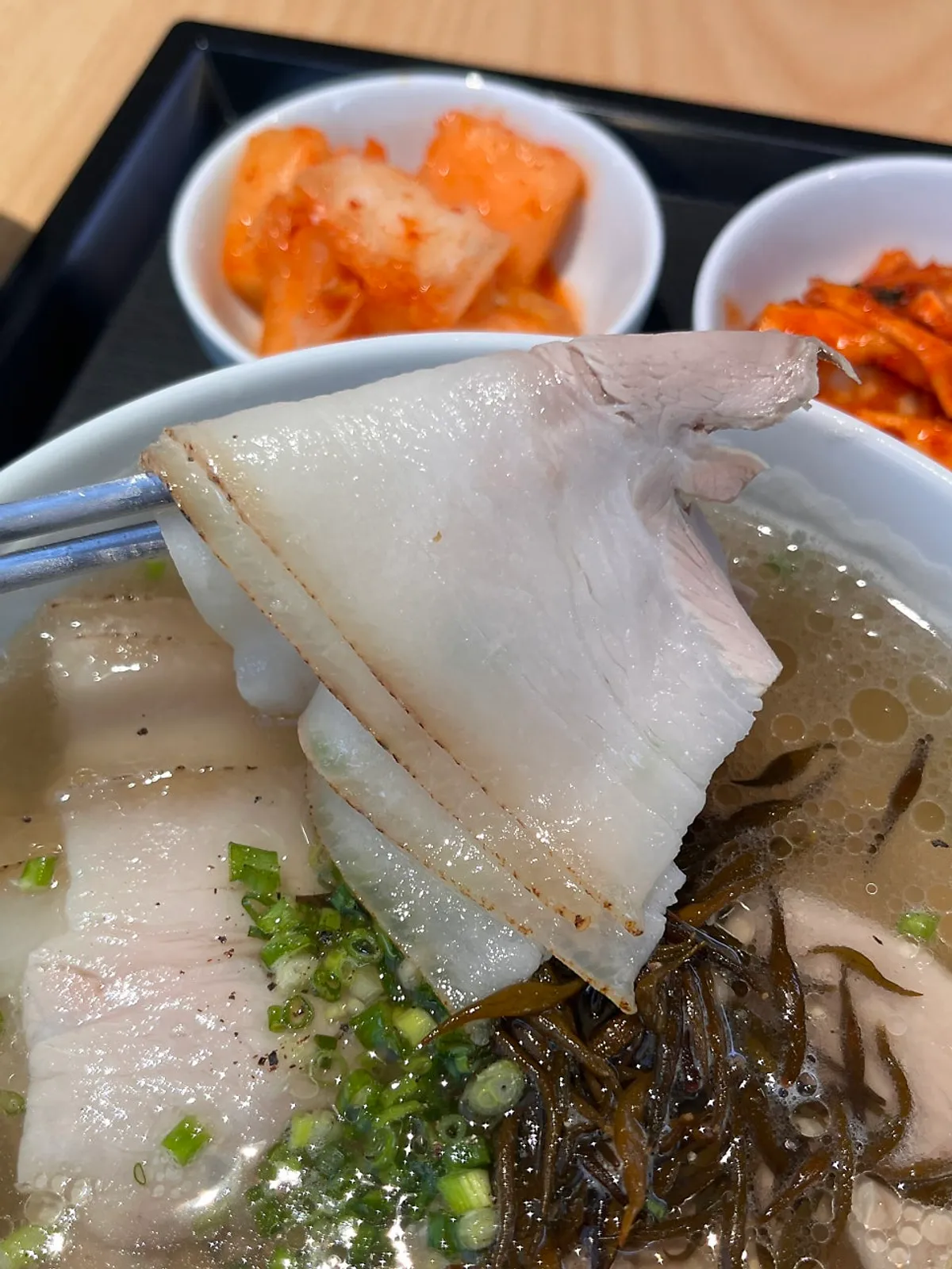 Toreom-style rice served with gomtang broth