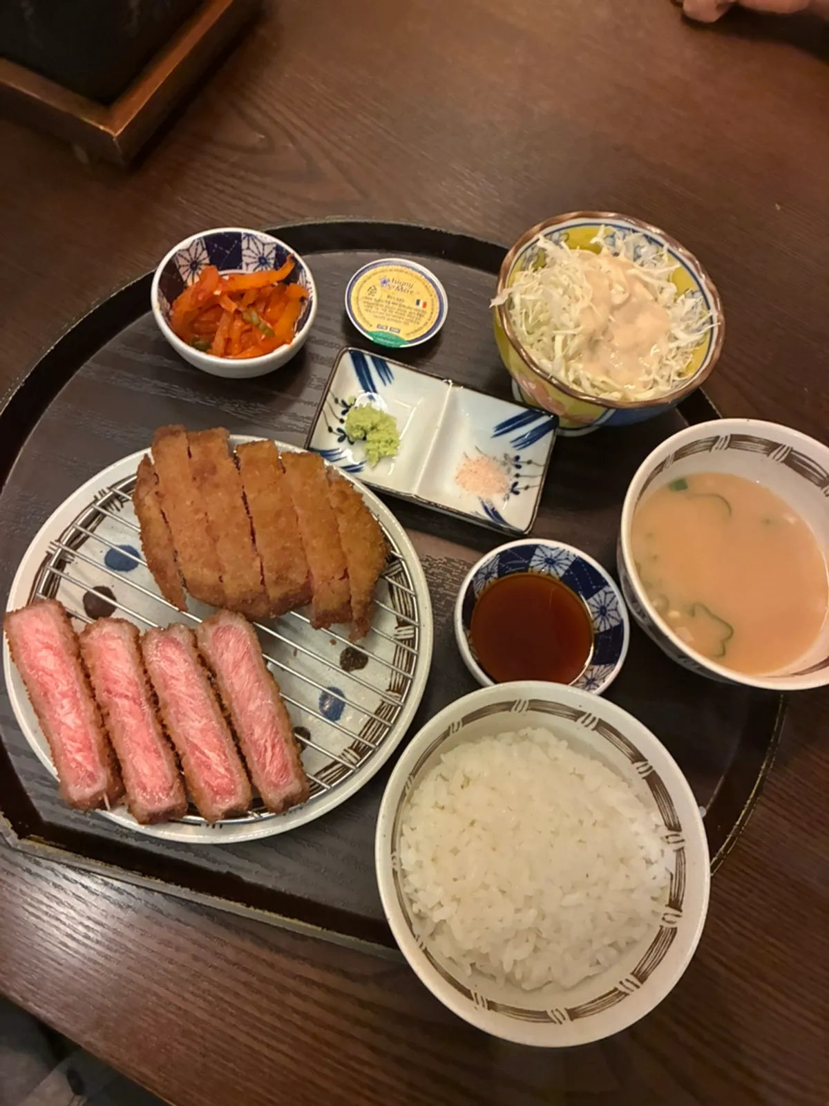 규엔당 성수본점 채끝 규카츠 상차림