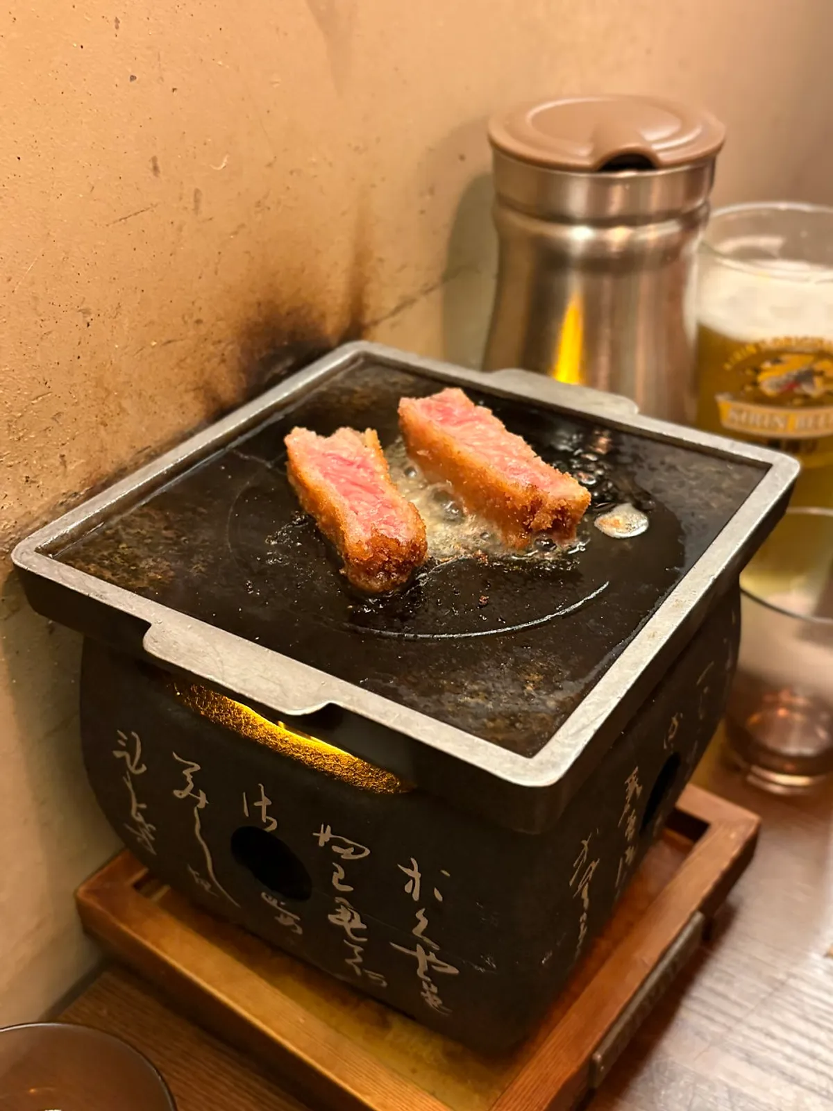 Sirloin beef katsu with Isigny butter