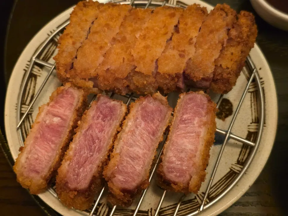 Isigny butter served with the gyukatsu
