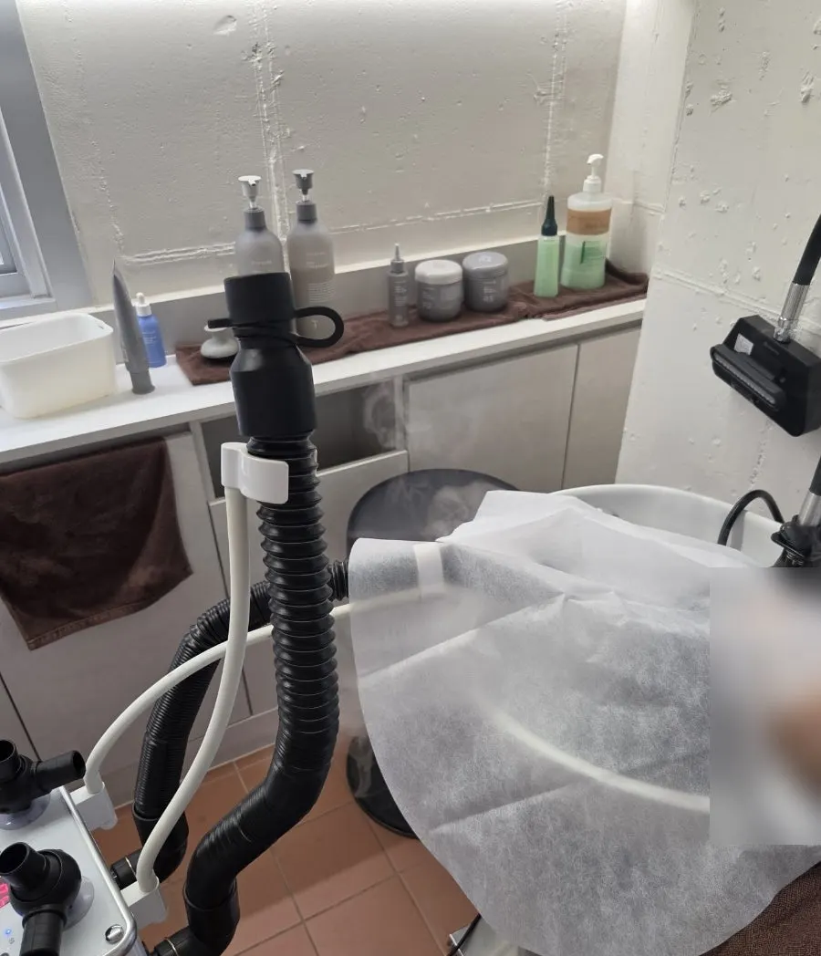 두피 클렌징에 사용된 제품
