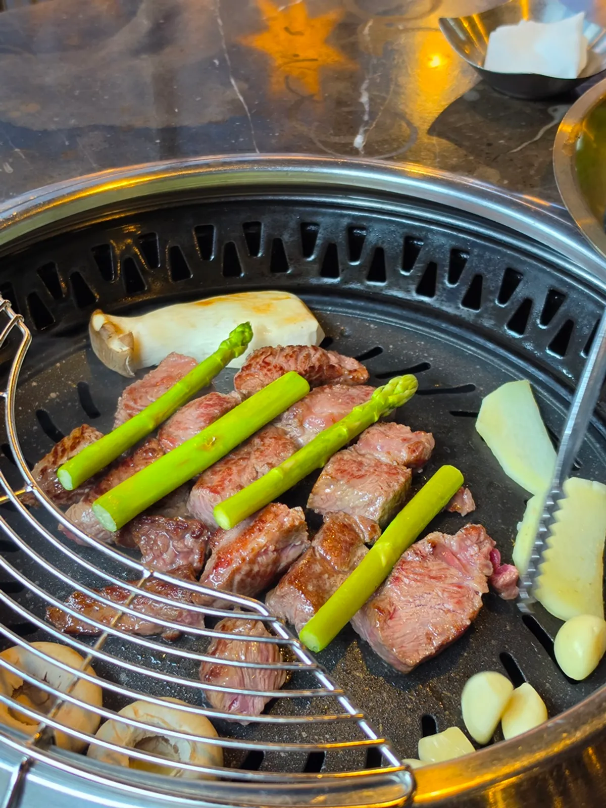 Marblejeong, a Two-Plus Korean beef restaurant near Seongsu's Ttukseom Station