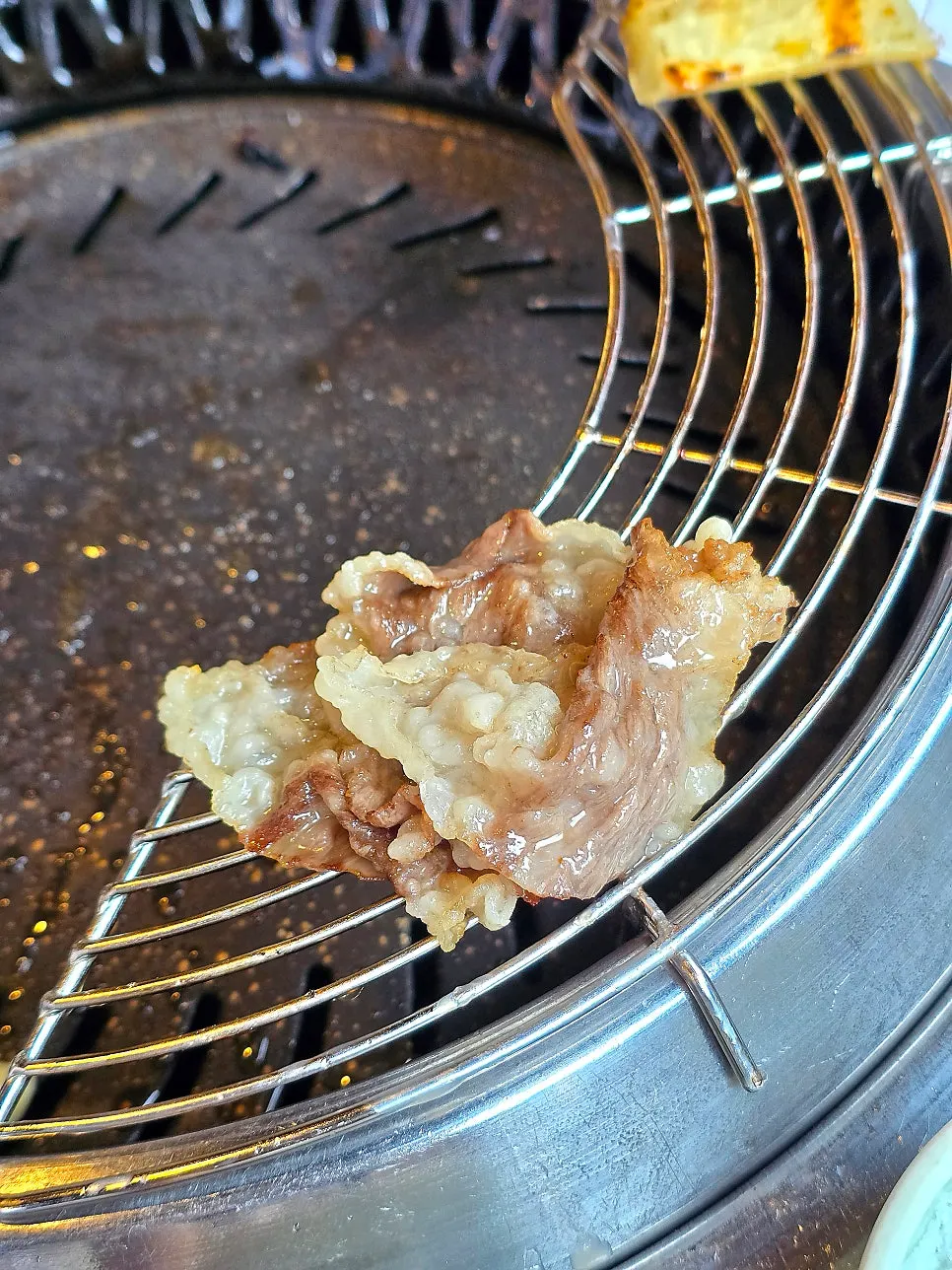 Thinly grilled premium beef brisket