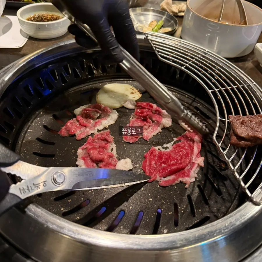 Grilled Korean beef skirt steak