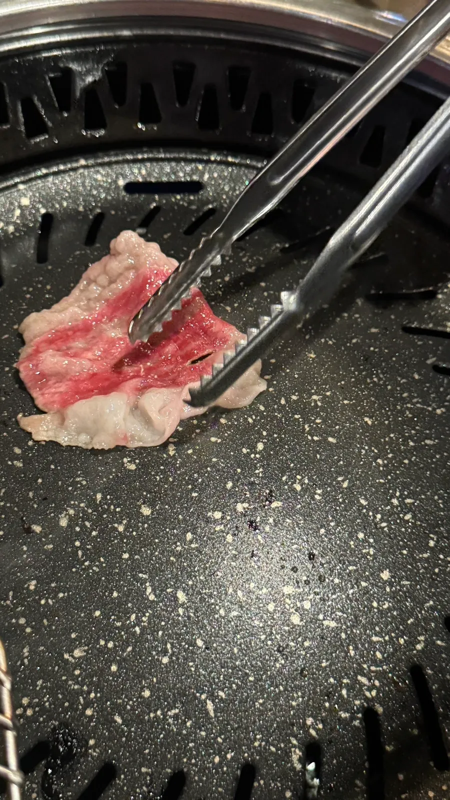 Korean beef brisket served with the special sauce