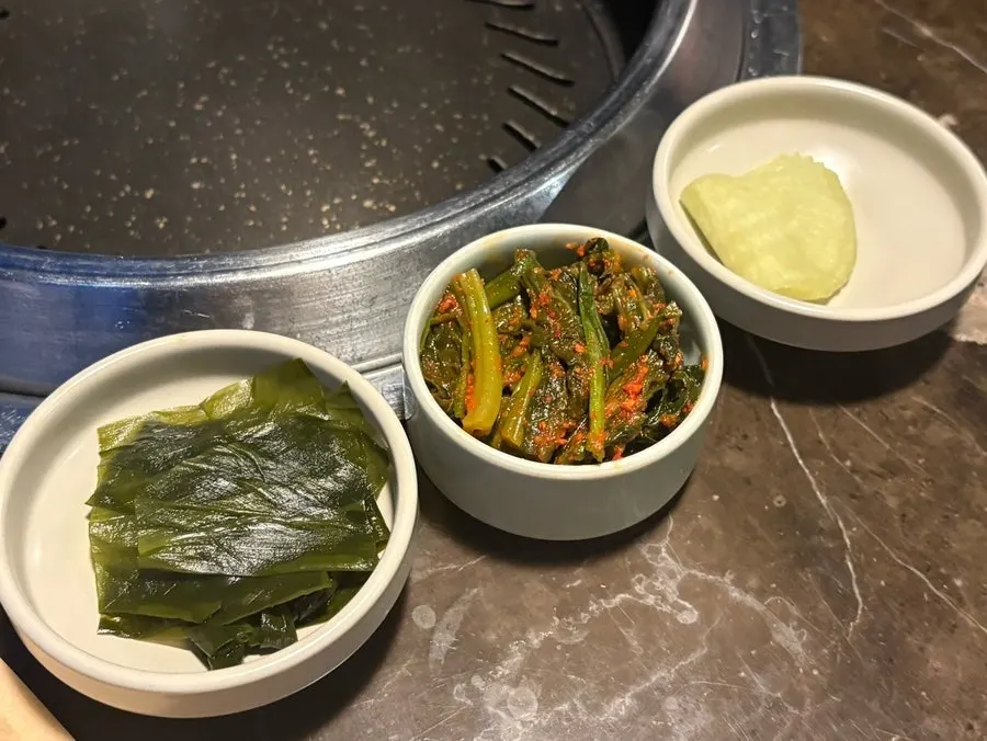 Korean beef assortment with sirloin and brisket