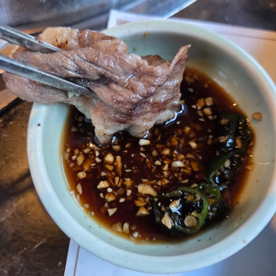 An empty plate after finishing the meal