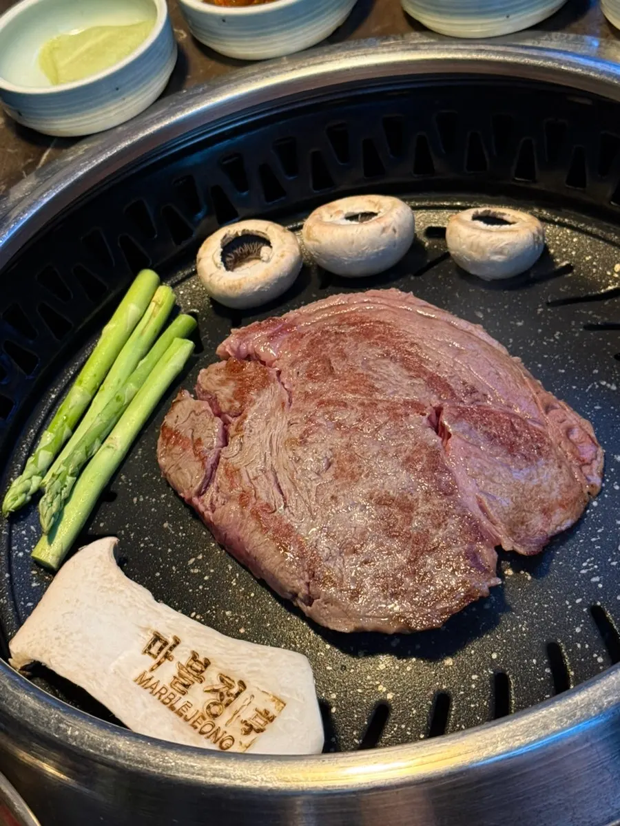 Close-up of sirloin and tenderloin tip