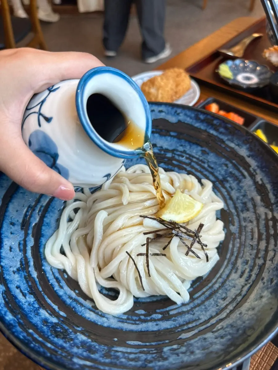 Bukkake udon set