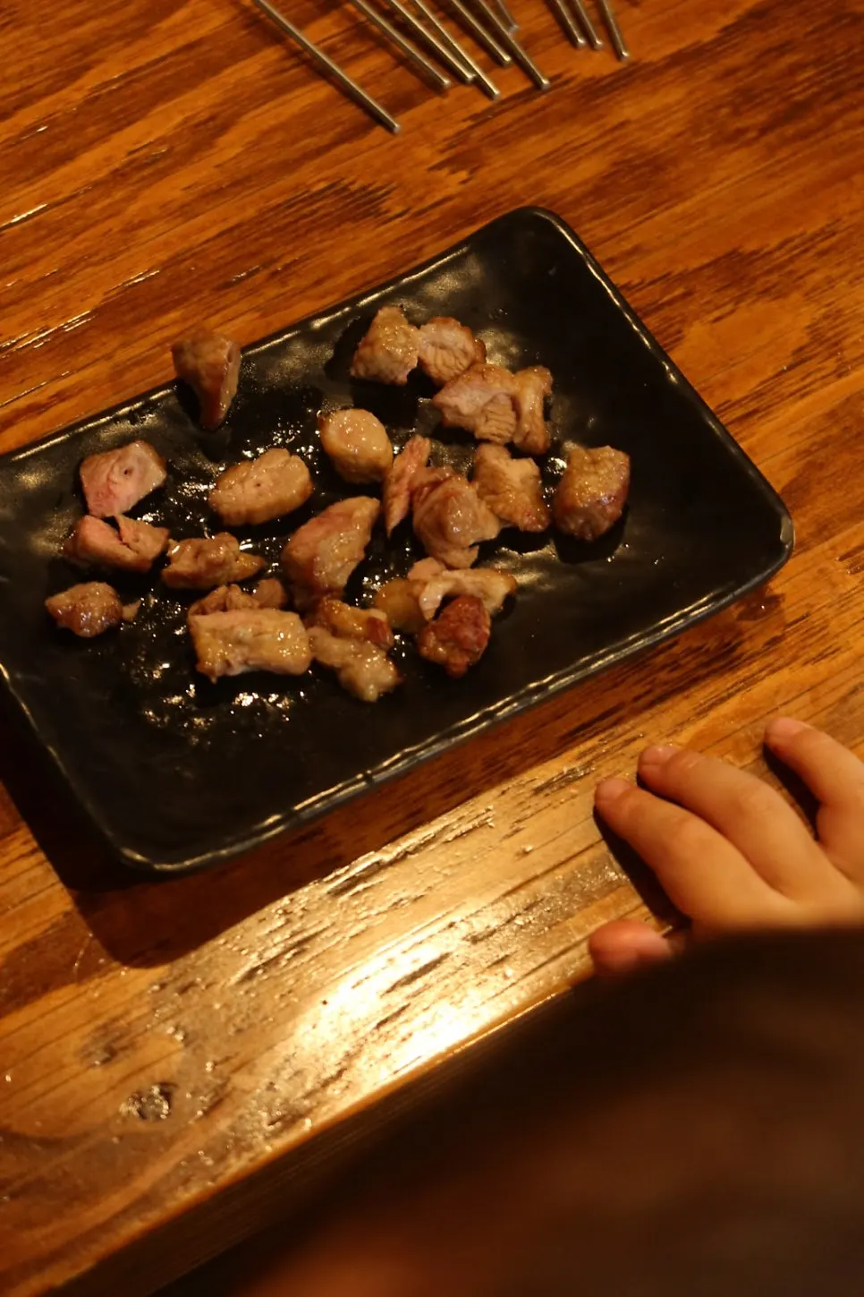 소스에 찍어 먹는 화로양미 양꼬치