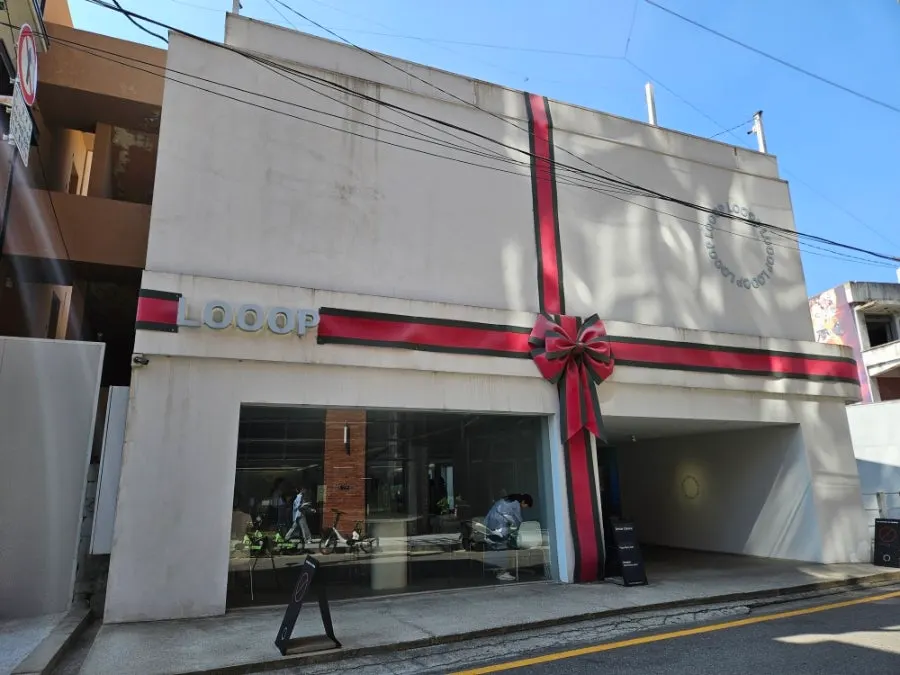 성수동 연무장5길 루프 베이커리 매장 모습